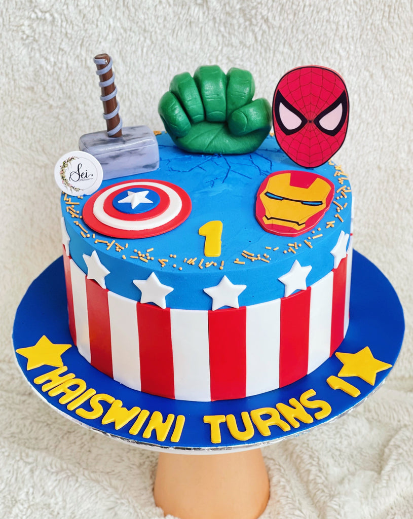 Zyozique Superhero Cake Topper Birthday Cake Cupcake Decorations Party Supplies  Toppers for Fans of Super Hero : Amazon.in: Toys & Games